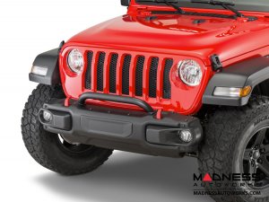 Jeep Wrangler JL Grille and Winch Guard 